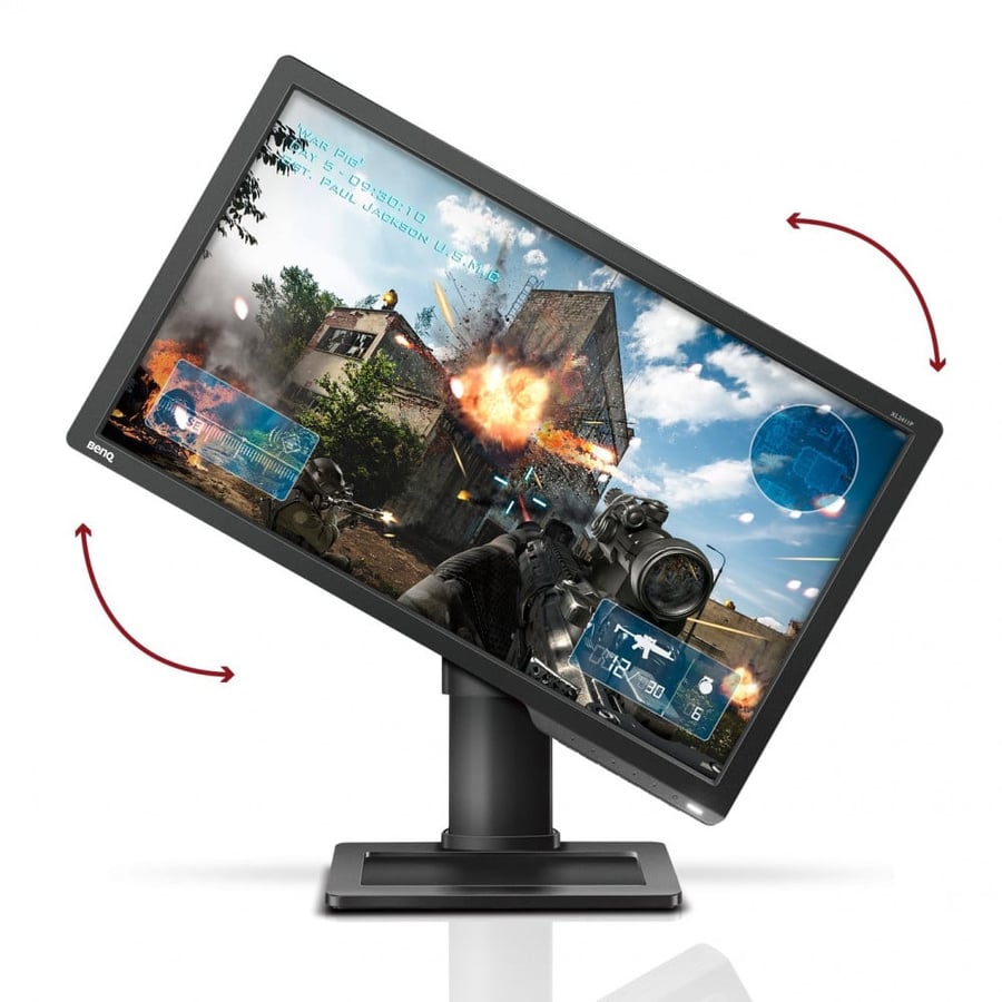 شاشة بي ان كيو  144 هيرتز 24 إنش -BenQ ZOWIE XL2411P 24 Inch 144Hz Gaming Monitor  1080P 1ms  Black eQualizer & Color Vibrance for Competitive Edge