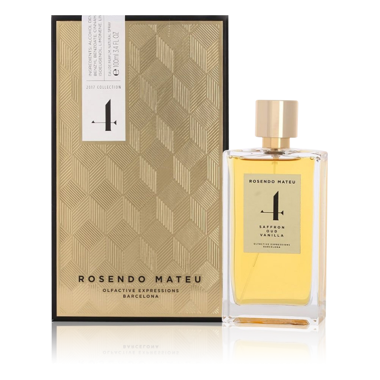 عطر روسيندو ماتيو نمبر 4 سافرون عود فانيلا او دو بارفيوم