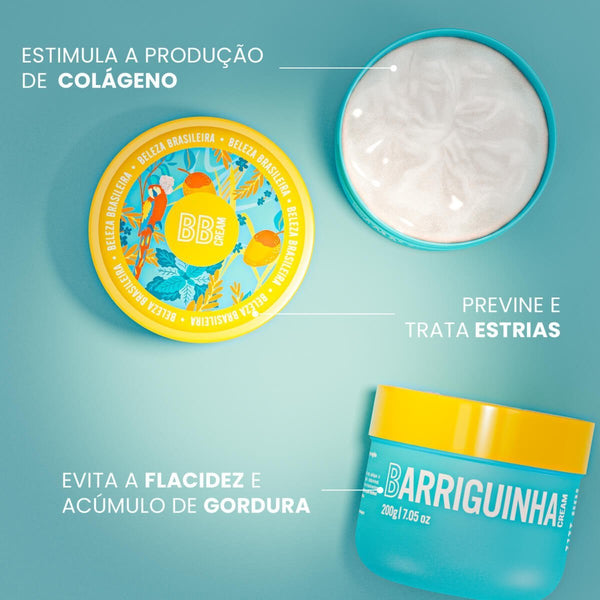 طقم عناية بالجسم – Beleza Brasileira – زبدة الكوبواسو والكافيين الطبيعي – 3 قطع – Made in Brazil
