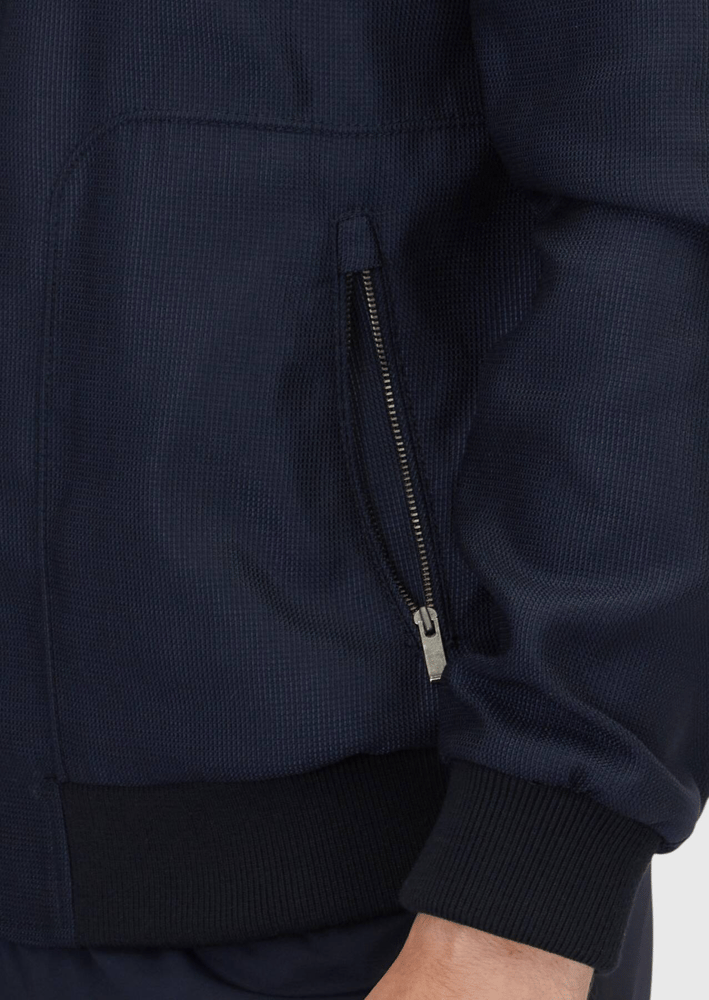 جاكيت رجالي – Ramsey – أزرق داكن – ياقة منتصبة – بولي أميد -  S، M، L، XL، XXL، XXXL - صنع في تركيا