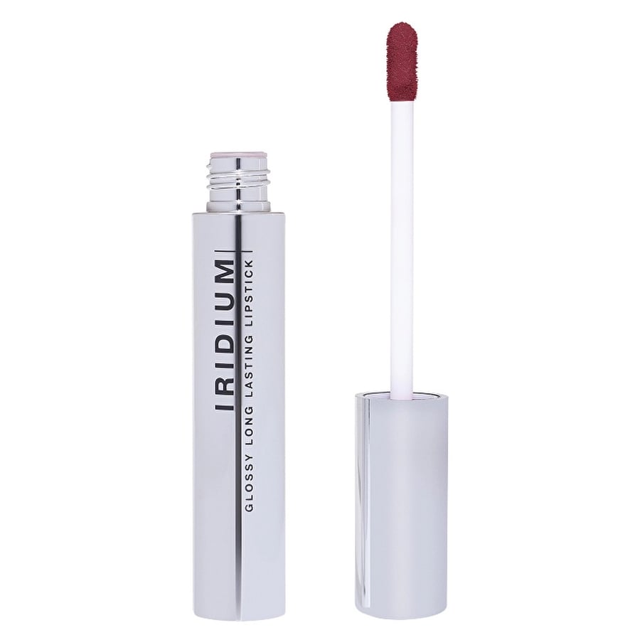 أحمر شفاه سائل – Influence Beauty – Iridium 04 Bloom – لون عنابي دافئ – Made in Russia