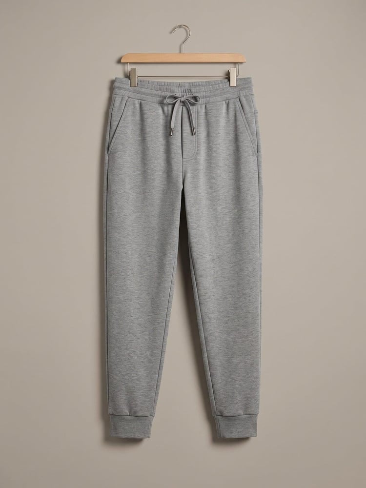 بنطال رياضي – Maccali – رصاصي – محبوك قطني – خصر مطاطي برباط – مقاسات M-3XL – صنع في تركيا