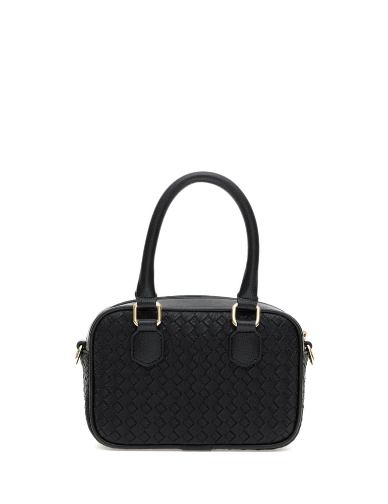حقيبة كروس نسائية – Pierre Cardin – سوداء– جلد صناعي – 20 × 13 × 6 سم – Made in Turkey