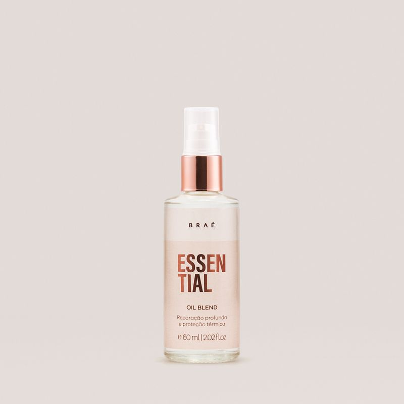 زيت الشعر-BRAÉ Essential Oil Blend-حمض الهيالورونيك والأفوكادو-60 مل-Made in Brazil