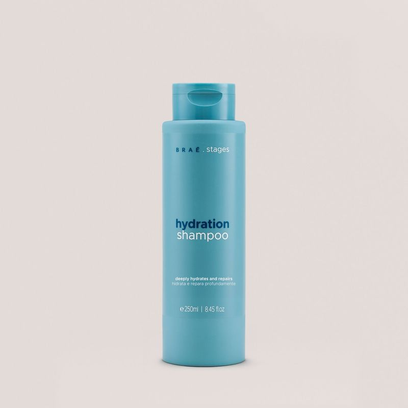شامبو للشعر-BRAÉ Stages Hydration Shampoo-الألوفيرا والأحماض الأمينية-250 مل-Made in Brazil