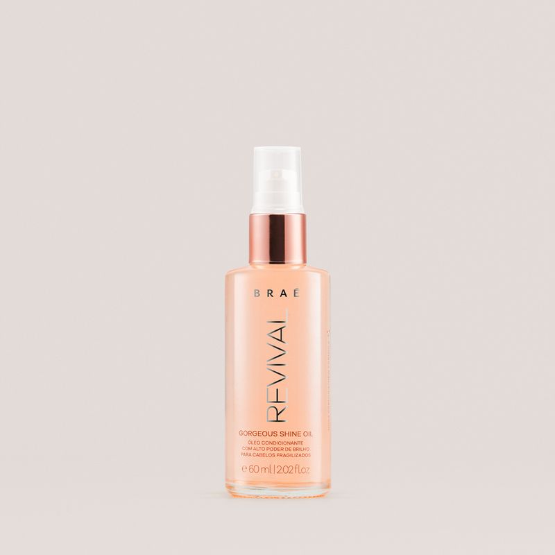زيت الشعر-BRAÉ Revival Gorgeous Shine Oil-زيت جوز الهند-60 مل -Made in Brazil
