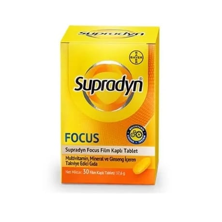 سوبرادين فوكس 30 قرص من Supradyn