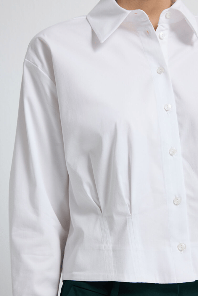 قميص نسائي – ADL – أبيض – قطن – XS S M L XL XXL- صنع في تركيا