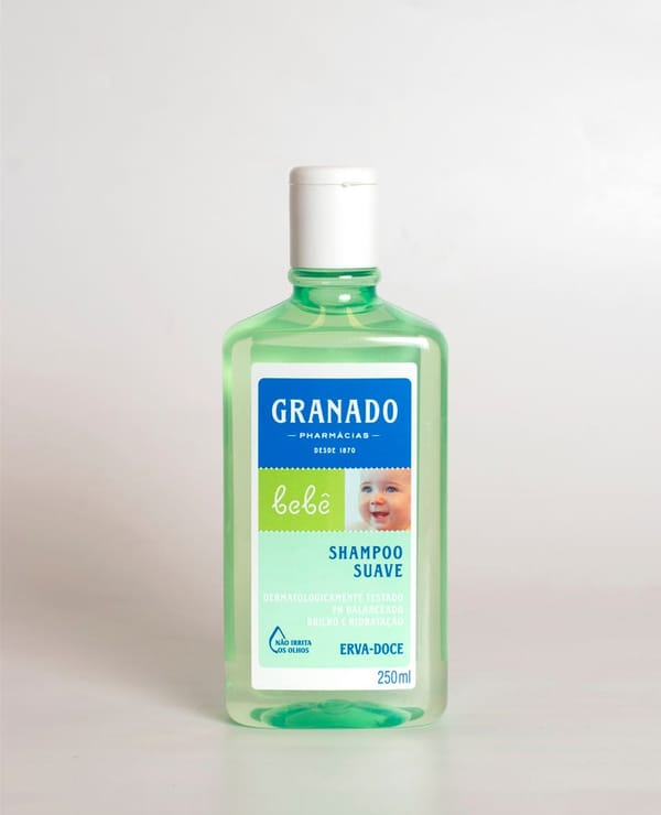 شامبو الأطفال بالشمر – العناية بالطفل – Granado – شمر – 250 مل – Made in Brazil