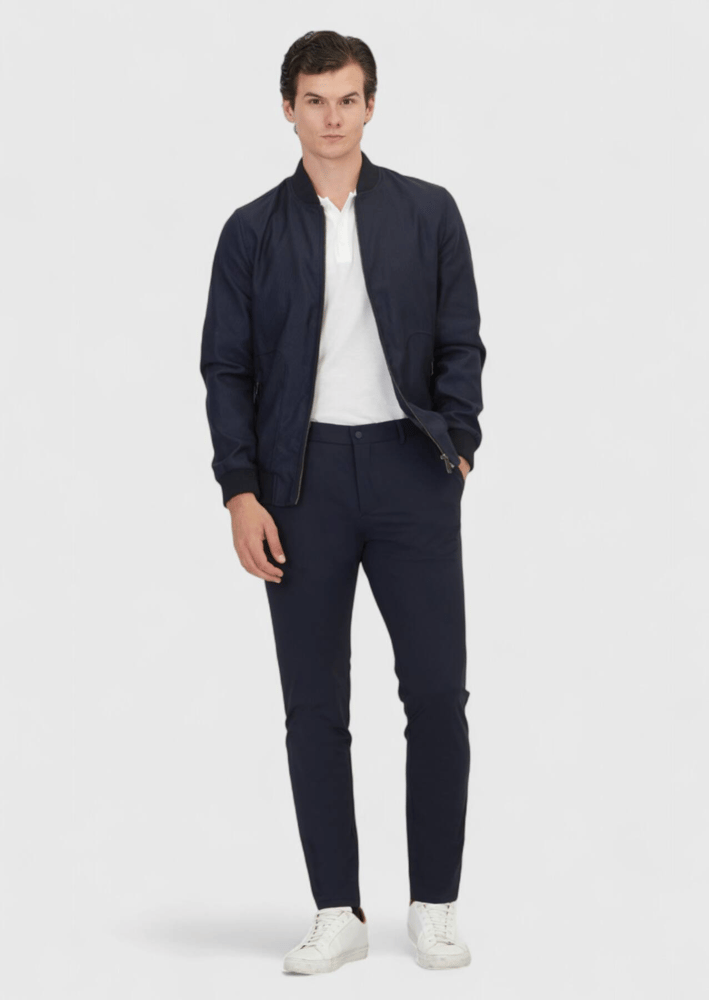 جاكيت رجالي – Ramsey – أزرق داكن