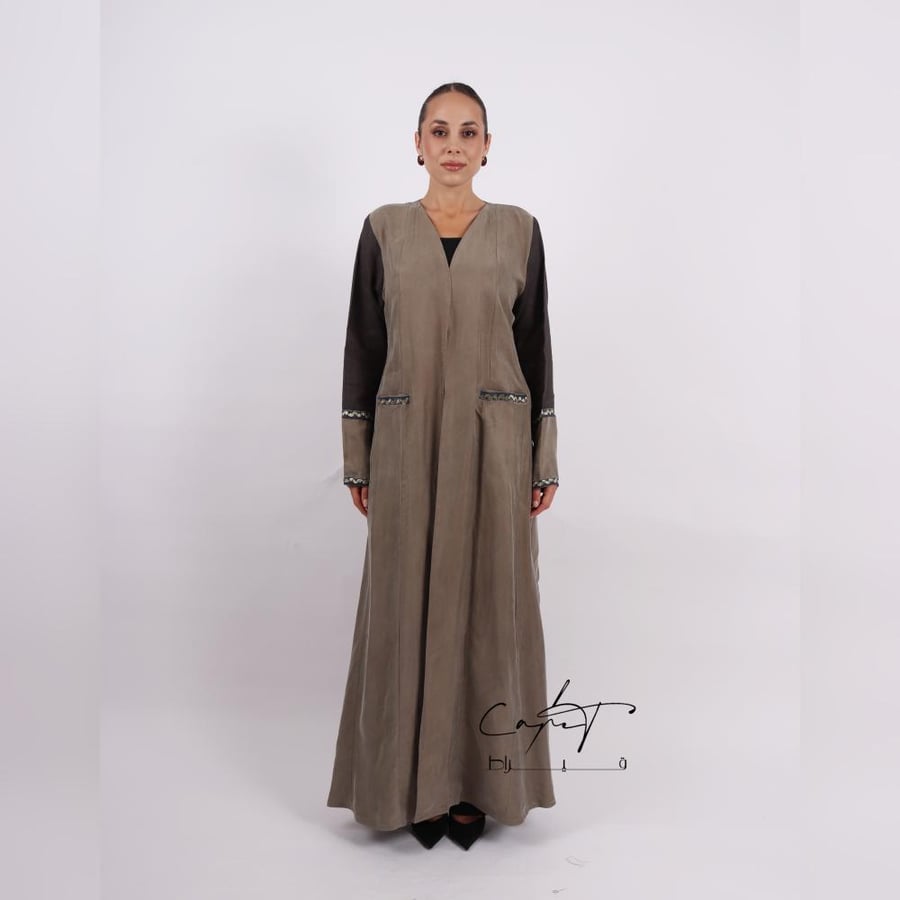 Linen Suit Abaya