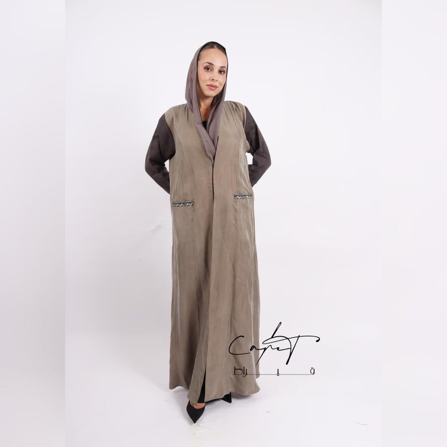 Linen Suit Abaya