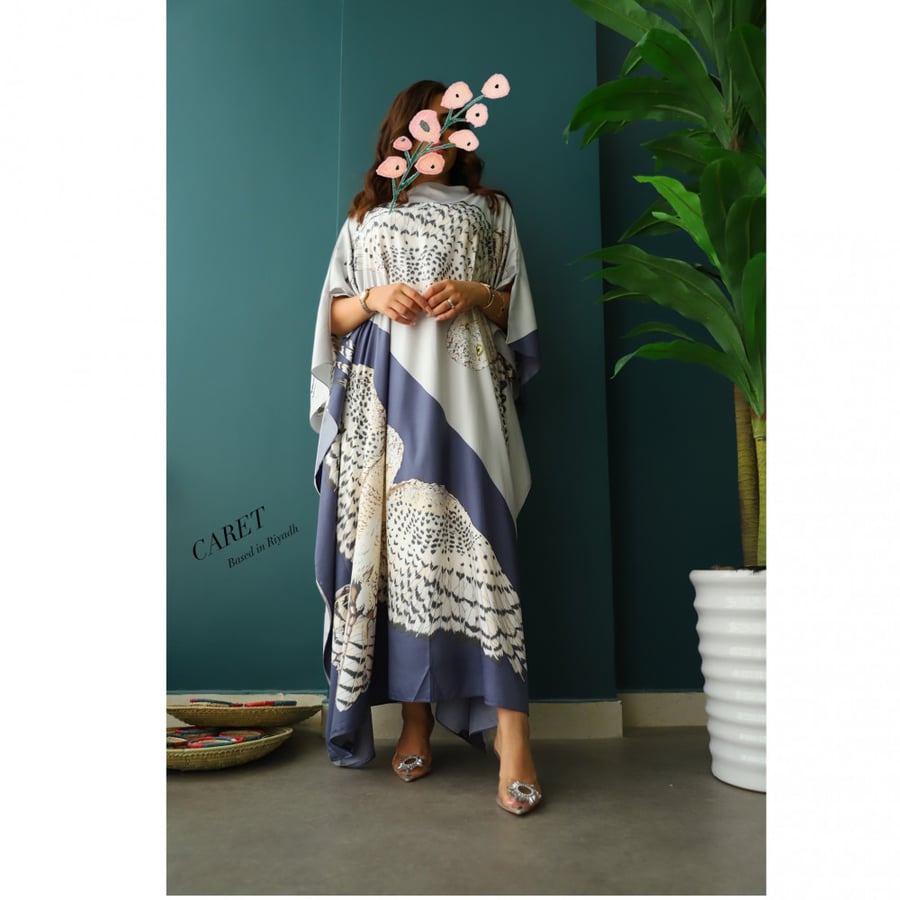 Owl Printed Kaftan