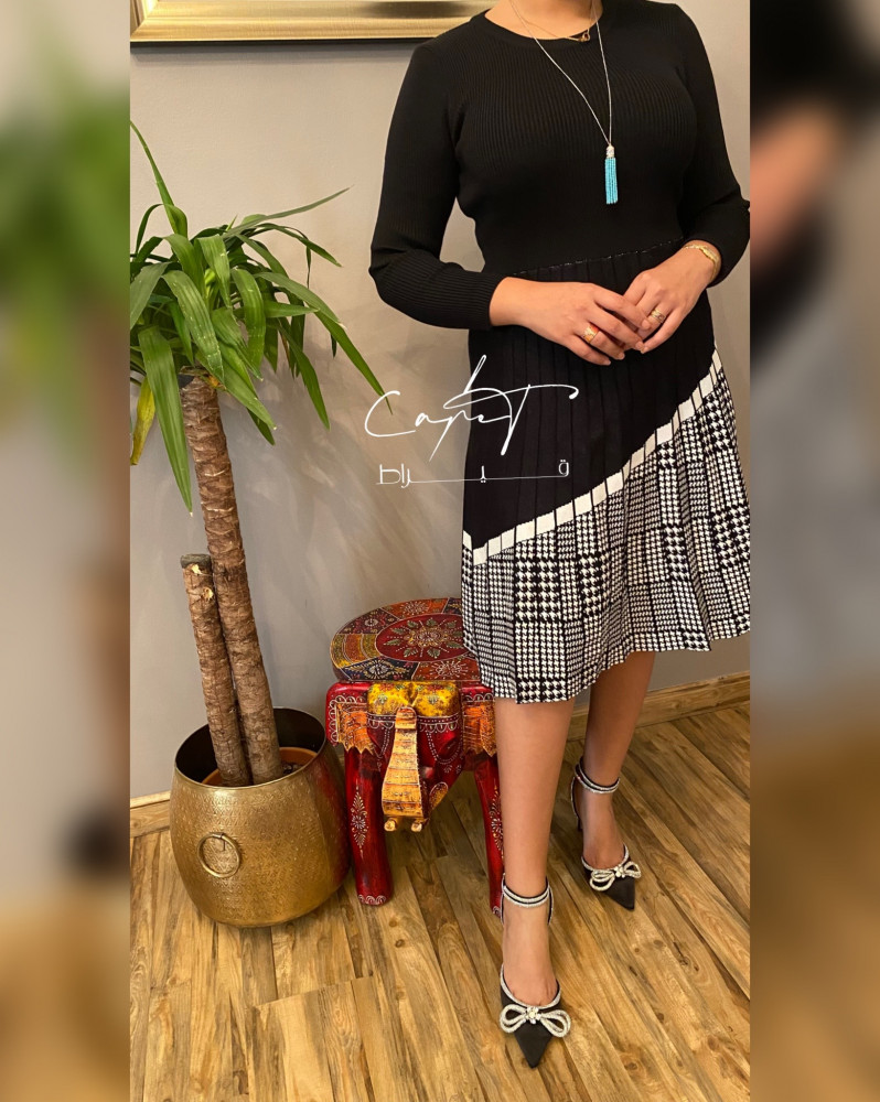 Winter Plaid Dress