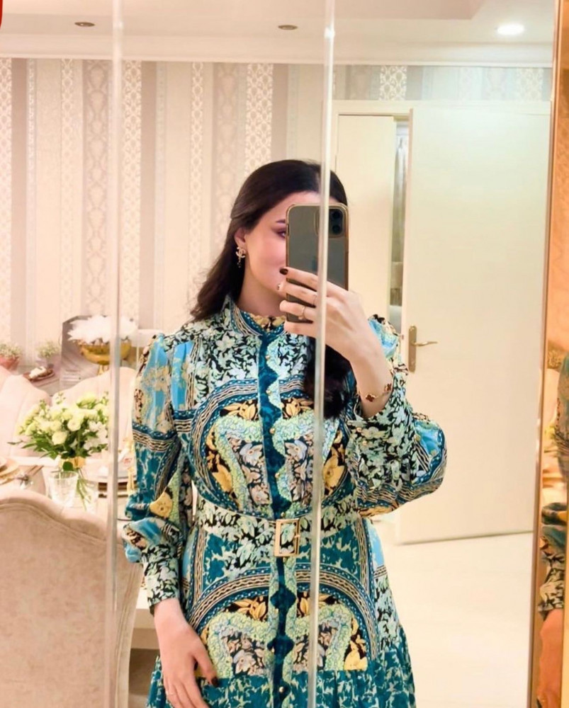 Dress with Art Details