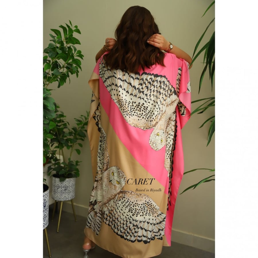 Owl Printed Kaftan