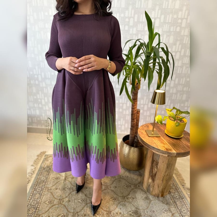 Elegant Vibrant Dress