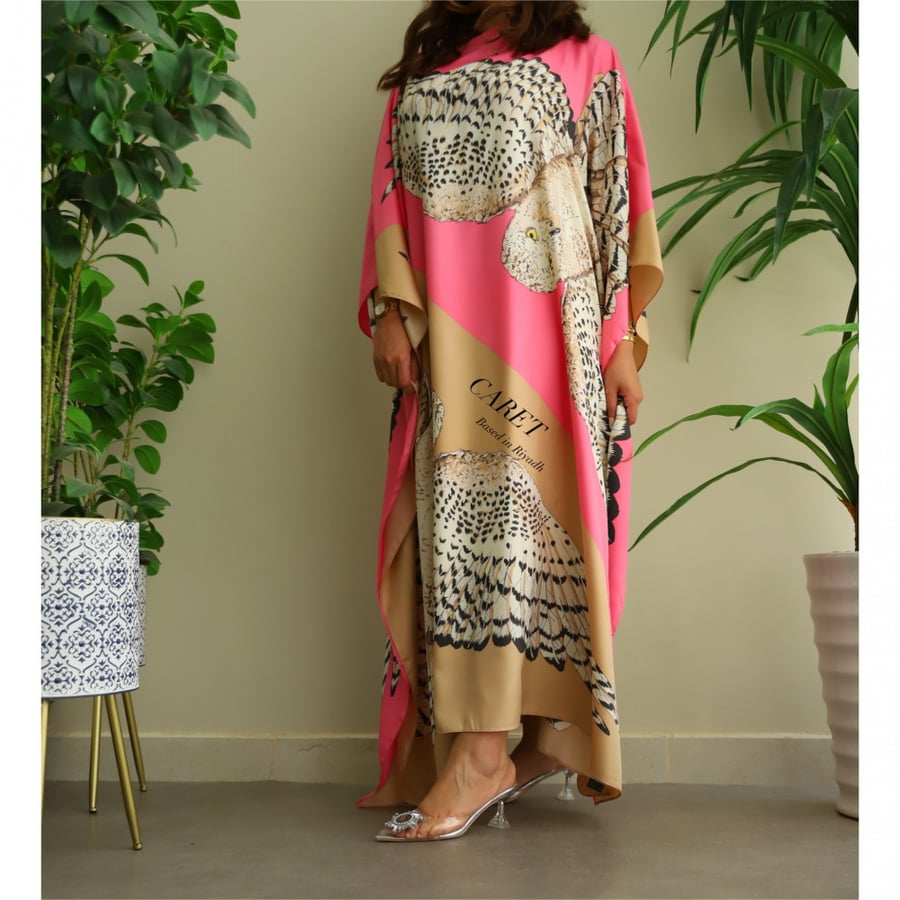 Owl Printed Kaftan