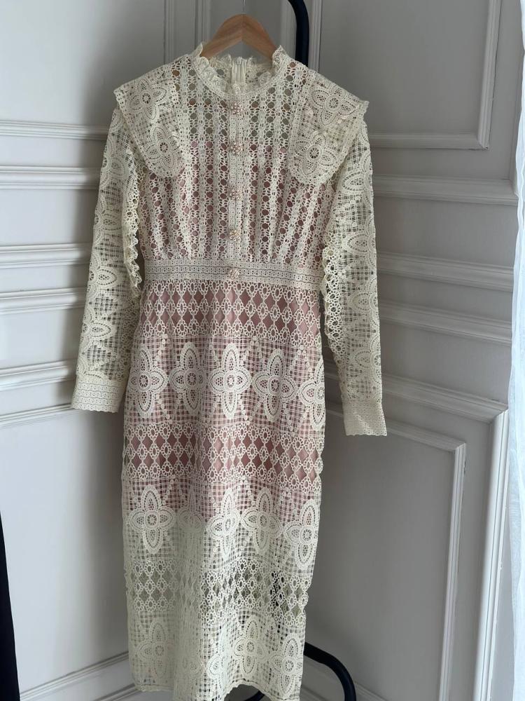 Joubert Dress with Buttons