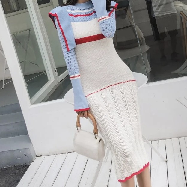 Midi Woven Dress