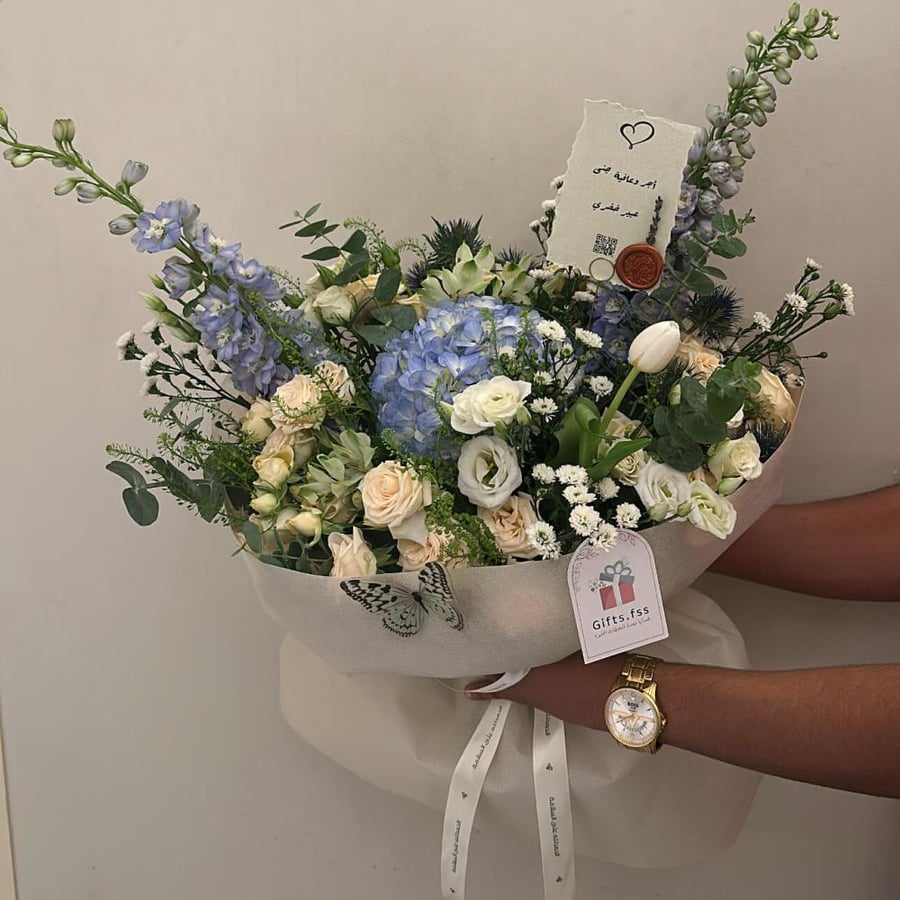 باقة الهدرجة  || Hydrangea bouquet