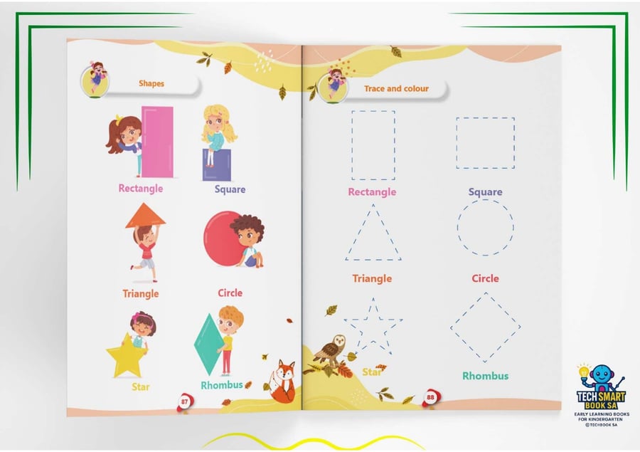 مجموعة المستوى الأول KG1-KG2 TECH SMART BOOK