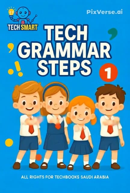 TECH SMART GRAMMAR SET FOR KG 1-2 (2 Books)