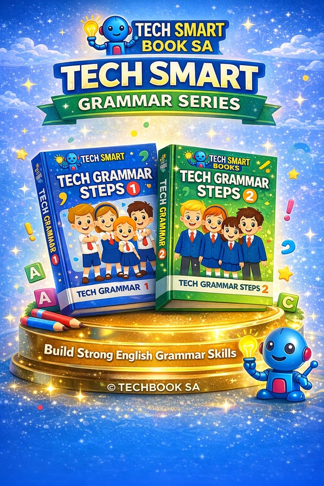 TECH SMART GRAMMAR SET FOR KG 1-2 (2 Books)