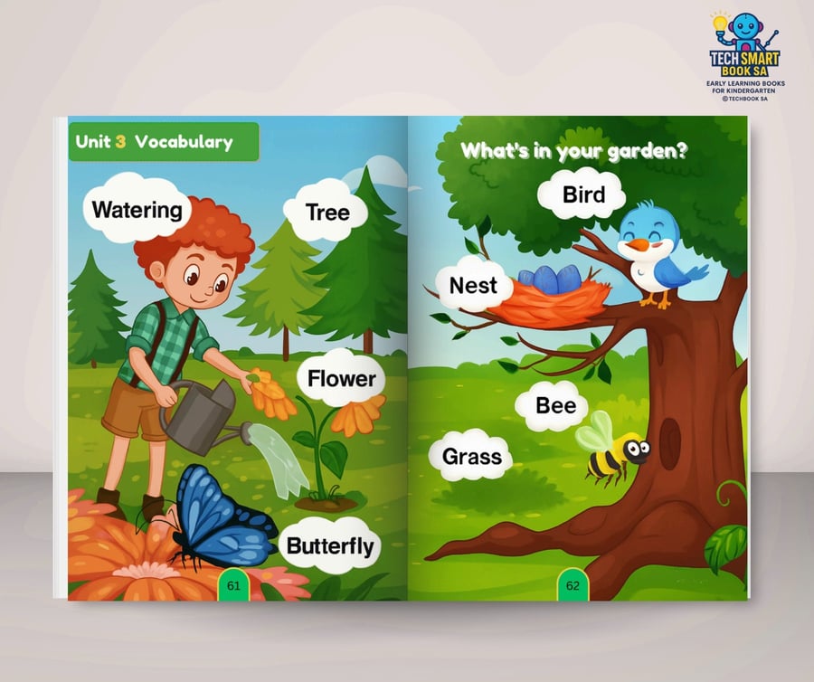 مجموعة المستوى الأول KG1-KG2 TECH SMART BOOK