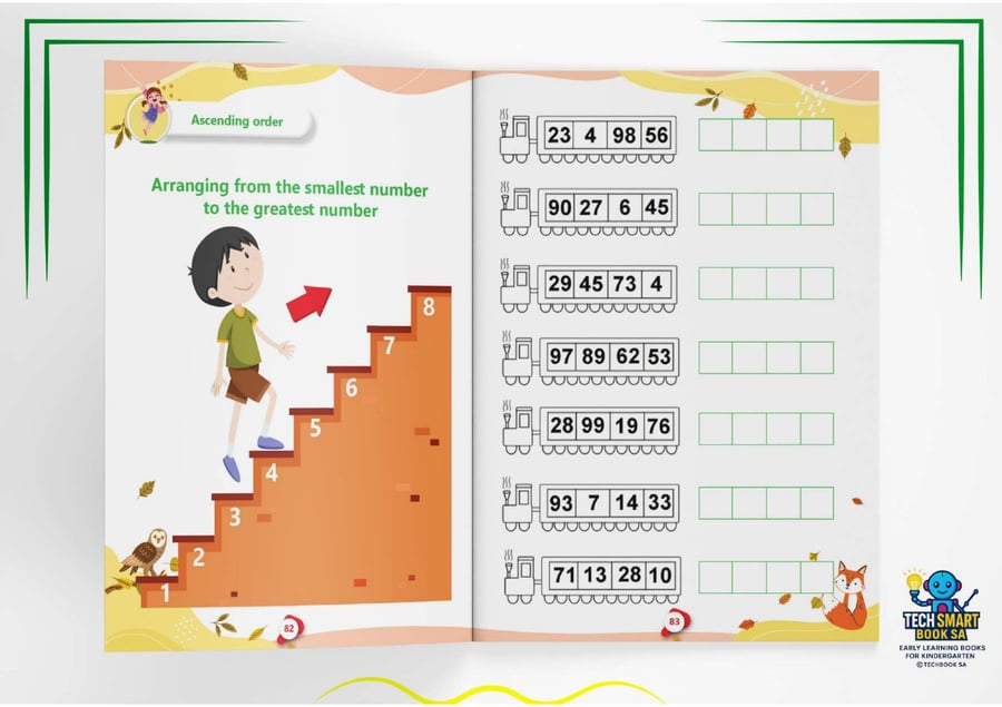 مجموعة المستوى الأول KG1-KG2 TECH SMART BOOK