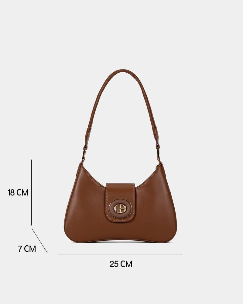 Women's bag in brown color