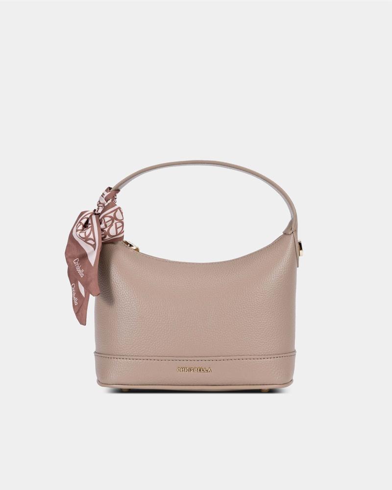 Women's bag in beige color