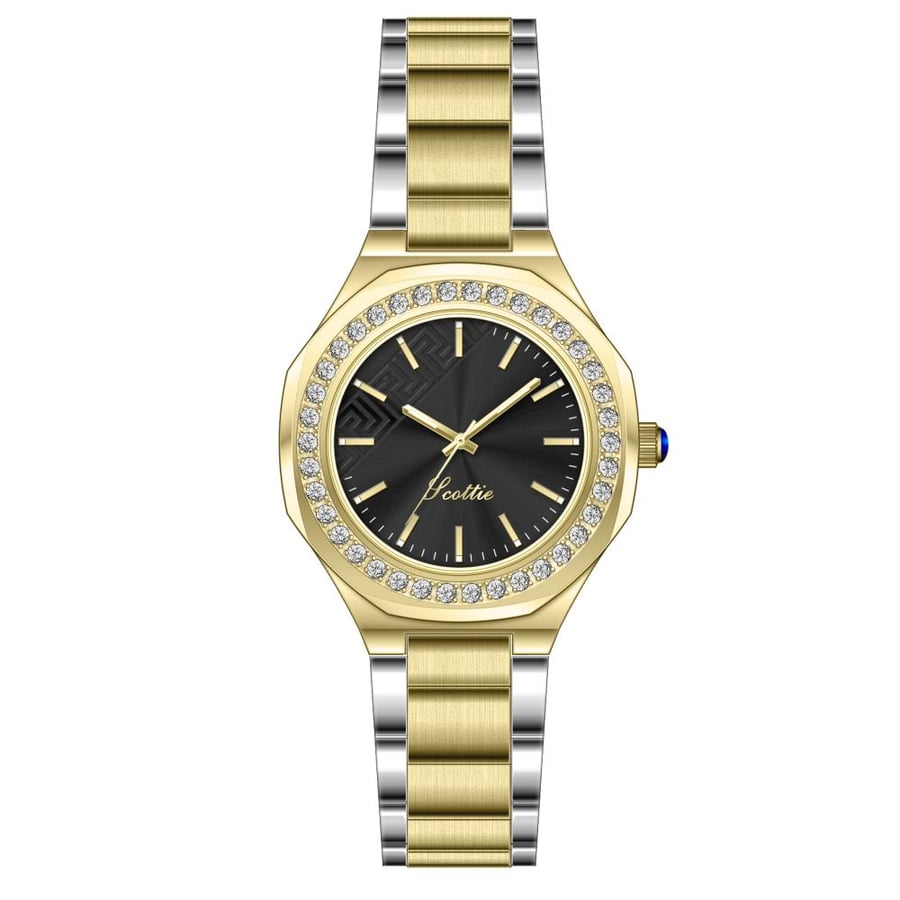 Women's watch encrusted with crystal