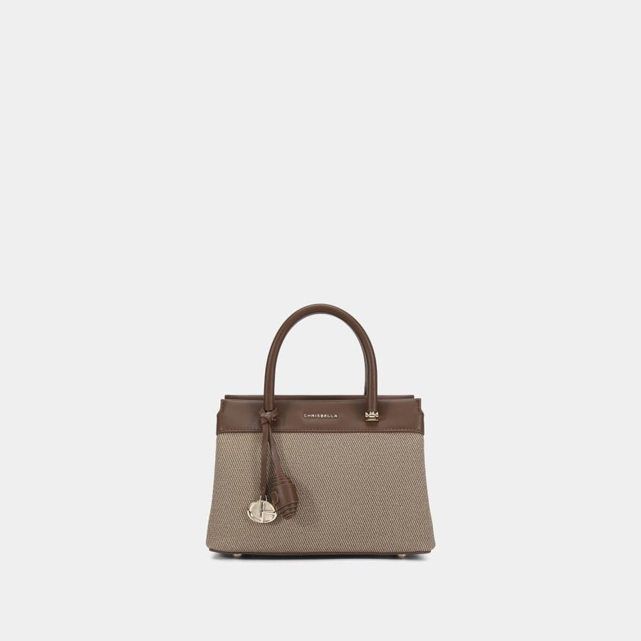 Small women's bag in brown