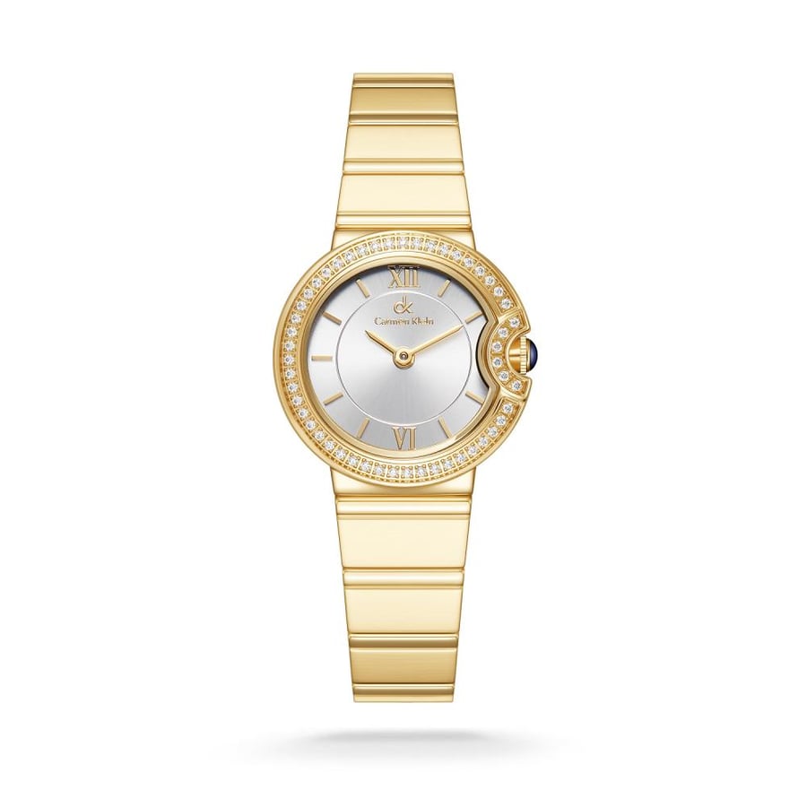 Women's Carmen Klein steel gold