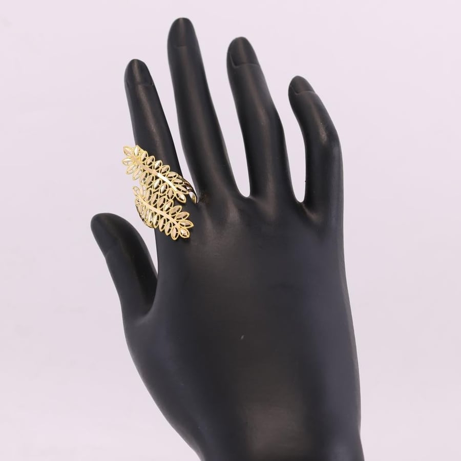 خاتم ذهب السنبلة  عيار 21