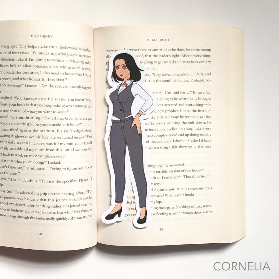 فاصل كتاب قص خاص تصميم لطيف ليندا -كيوت Linda