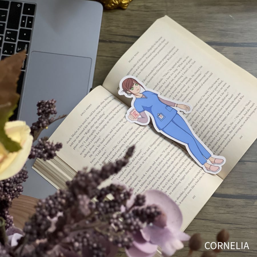 فاصل كتاب قص خاص تصميم لطيف سمانثا -كيوت Samantha