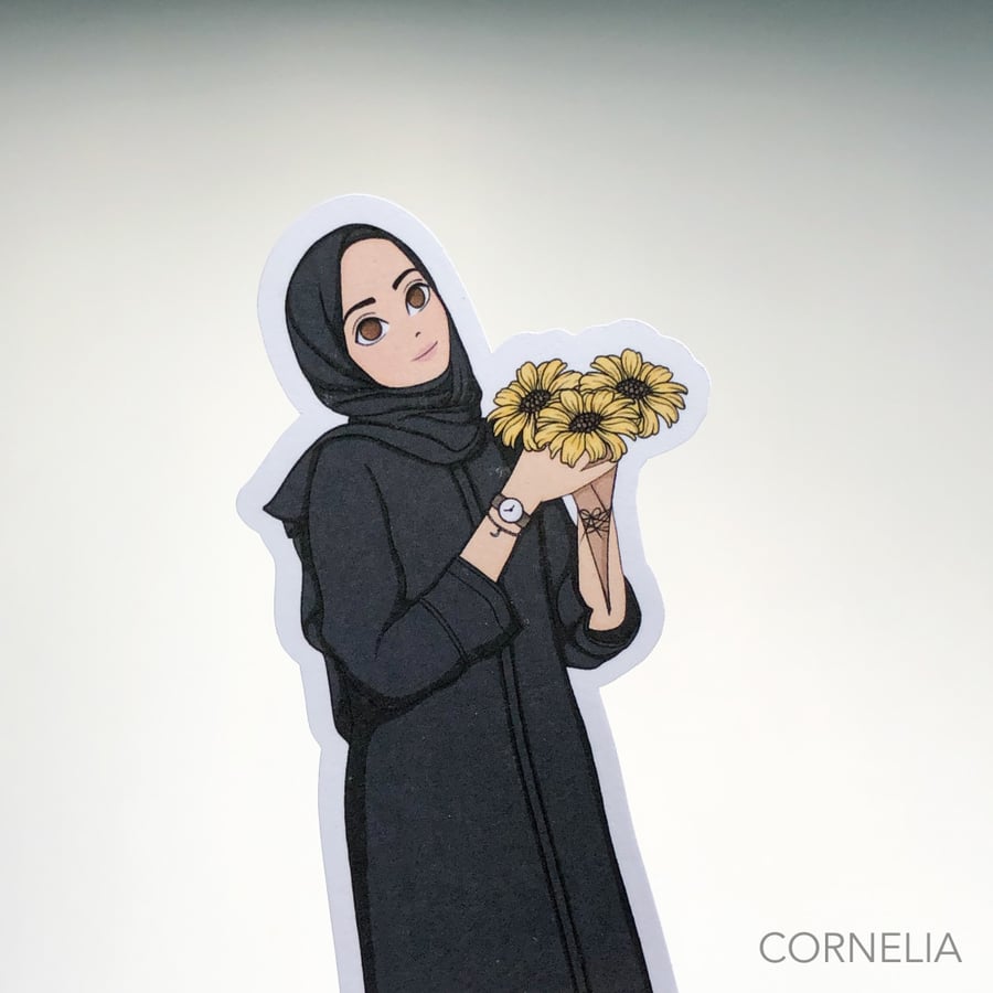 فاصل كتاب قص خاص تصميم لطيف نوف -كيوت Nouf
