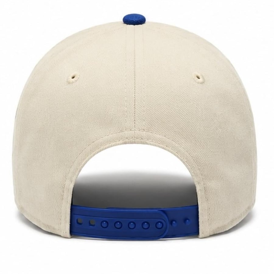 كاب LA وورلد سيريز تشامبيونز 2024 (الكريمي والأزرق): LA World Series Champions 2024 Cream Blue