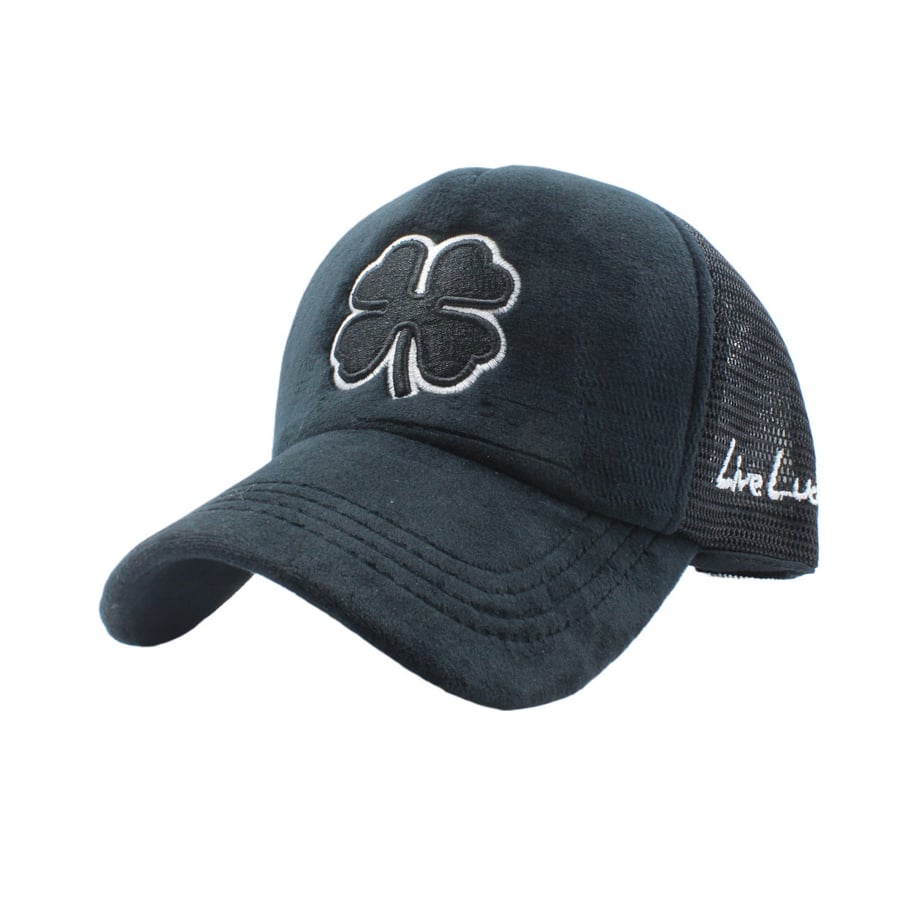 Black velvet cap