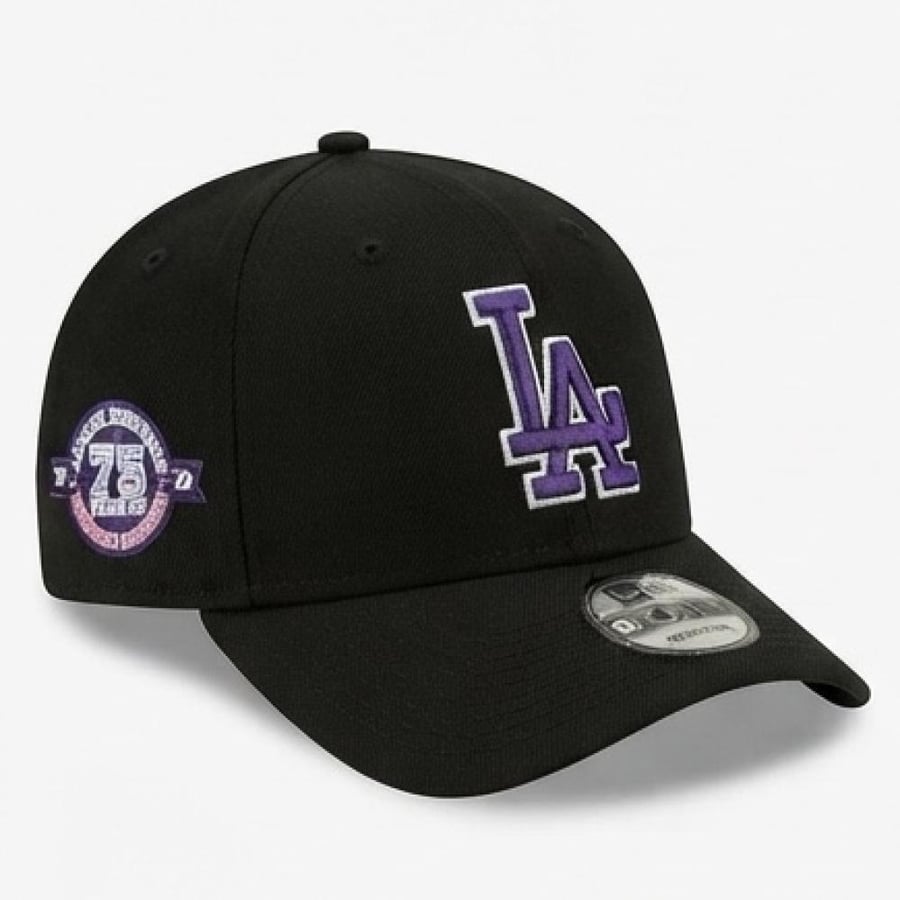 كاب LA الذكرى الـ75 (الأسود والبنفسجي): LA 75th Anniversary Black Purple