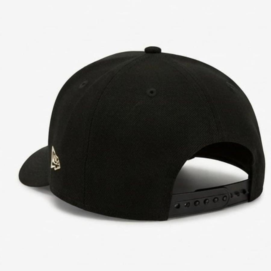 كاب LA دودجرز الذكرى المئوية (الأسود - شعار القلب): LA Dodgers 100 Heart Black