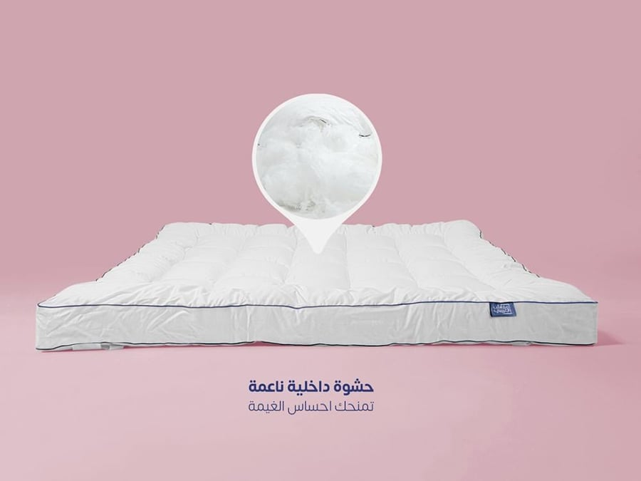 Aloyayri Custom Size Cotton Mattress Topper Tailored Orthopedic Suppor