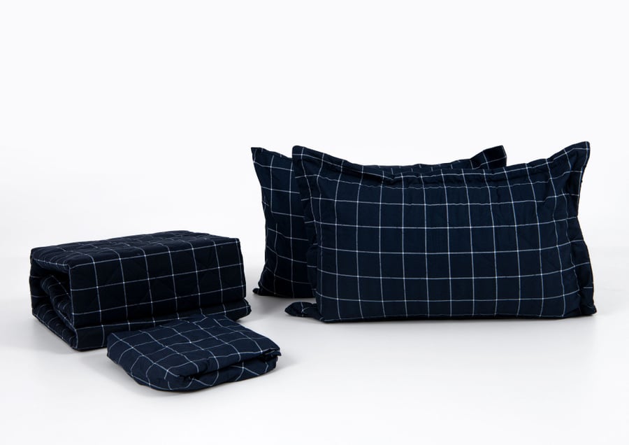 Lora compressed bedspread single - 4 pieces