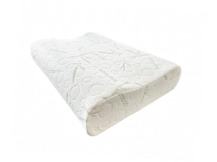 مخدة بامبو الطبية المنحنية || Bambo contour pillow