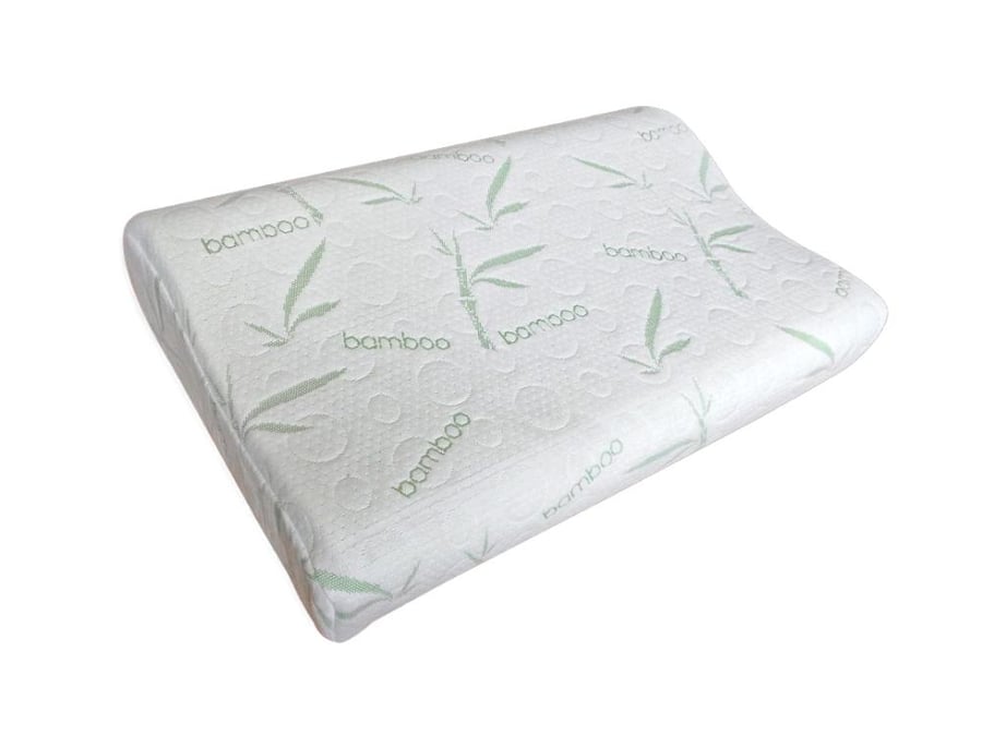 PW0080 مخدة بامبو الطبية المنحنية Bambo contour pillow بجودة عال