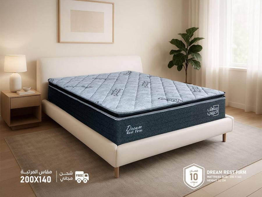 Aloyayri Dream Rest Firm Double Mattress 200x140cm Orthopedic