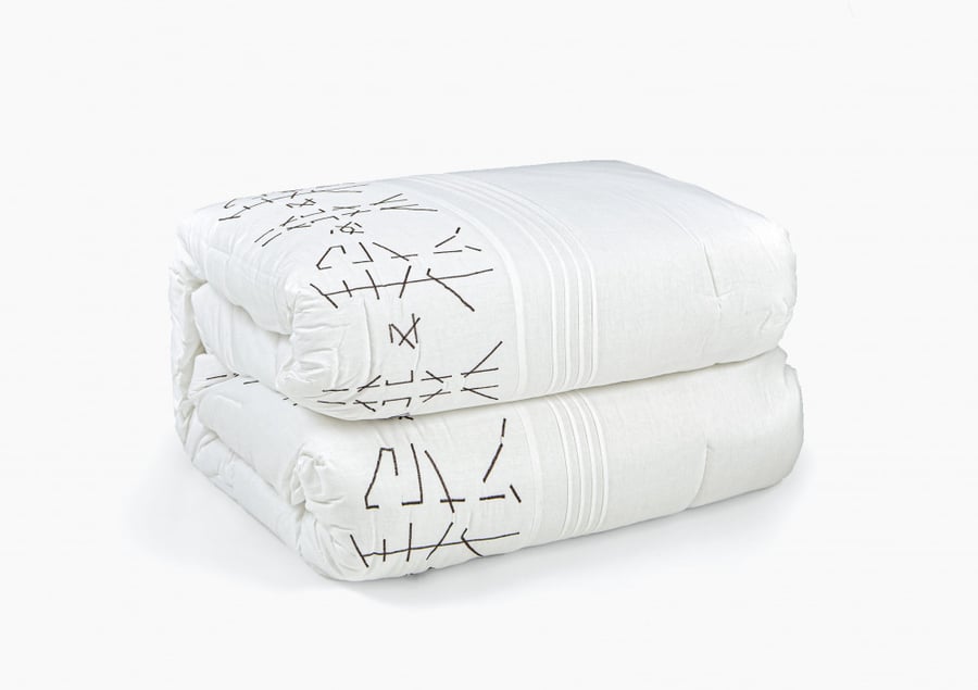 Valerie luxurious double bedspread made of cotton material - 7 pieces