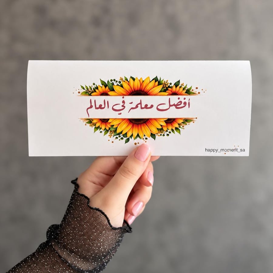 توزيعات يوم المعلم